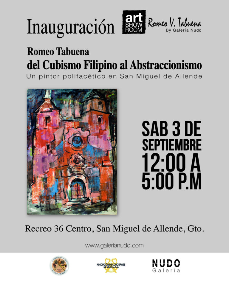 Lee más sobre el artículo Del cubismo filipino al abstraccionismo by Romeo Tabuena / 3·Sep·2016